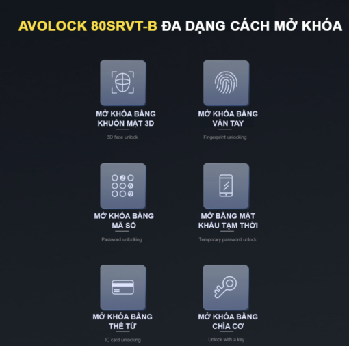 KHOÁ THÔNG MINH AVOLOCK AL 80SRVT B - 4